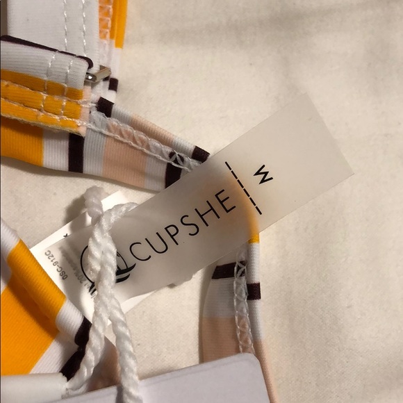 Cupshe Candy Stripe Bikini Set - Picture 7 of 7